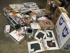 Mix Lot of Plumbing Accessories, Customer returns, Review all pictures