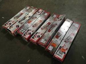 Lot of 8 Rubi 26 in. Star Max Tile Cutter, Review all pictures, Customer returns