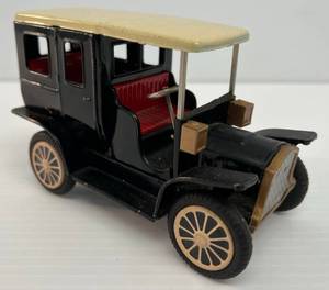 Vintage Tin Friction Toy Car Works Great