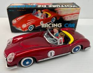 Vintage Racing Car Friction Drive With Engine Sound MF763 NIB Made In China