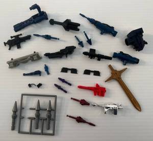Vintage 1980s  Transformers G1 Accessories