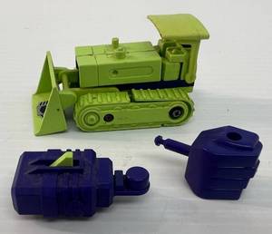1984 G1 Transformers Devastator Constructicons (Bonecrusher) (Some Pieces Missing)