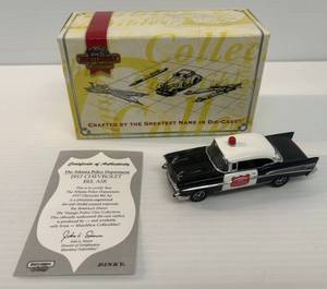 Vintage Matchbox Collectibles Diecast The Atlantic Police Department 1957 Chevrolet Bel Air With COA NIB