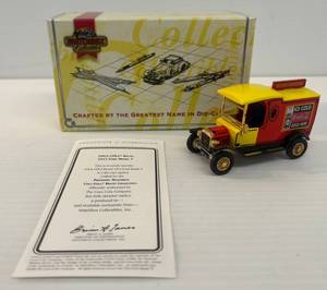 Vintage Matchbox Collectibles Diecast Coca- Cola Brand Ford Model T With COA NIB