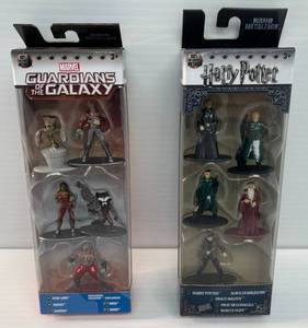 Group Of Nano Metalfigs 1 Gaurdians Of The Galaxy 1 Harry Potter NIB