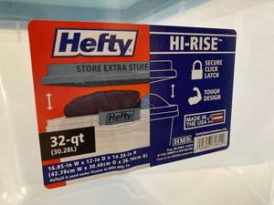 Hefty Storage Bins