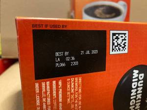 Dunkin Dark Roast