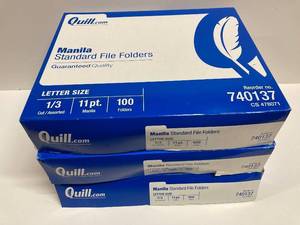 Manila File Folders