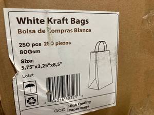 White Gift-Style Bags