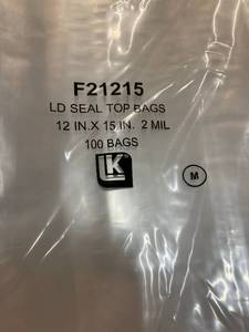 Large Reclosable Poly Bags