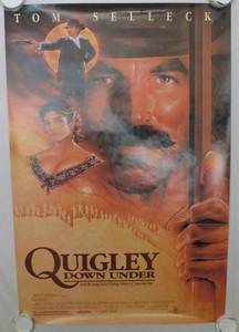 1990 Quigley Down Under Single Side Original Movie Theater Poster