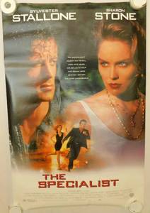 1994 The Specialist Double Sided Original Movie Theater Poster