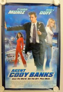 2003 Agent Cody Banks Double Sided Original Movie Theater Poster