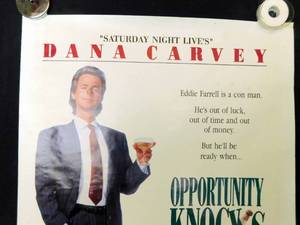 1990 Opportunity Knocks Double Sided Original Movie Theater Poster