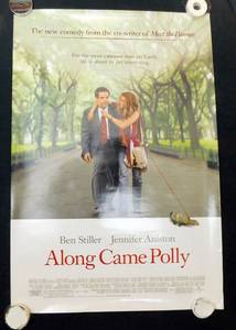 2003 Along Came Polly Double Sided Original Movie Theater Poster