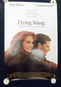 1991 Dying Young Double Sided Original Movie Theater Poster