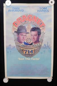 1987 Dragnet Single Side Original Movie Theater Poster