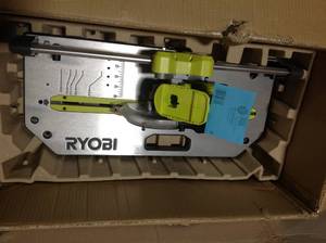 RYOBI ONE 18V 5-12 in. Flooring Saw with Blade (Tool Only) missing dust bag customer return review pictures
