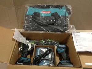 Makita18V LXT Lithium-ion Brushless 2-pc Combo Kit- Hammer Driver DillImpact Driver customer return review pictures