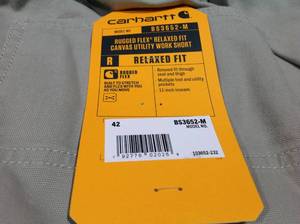 Lot of Carhartt Shorts Relaxed Fit - size 42 new review pictures