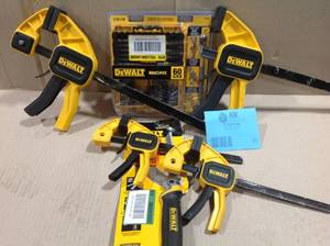 Lot of assorted Dewalt Tools customer return review pictures