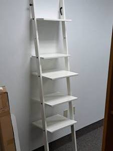 lot 131 image: 73 Wooden Display Shelf 6-tier