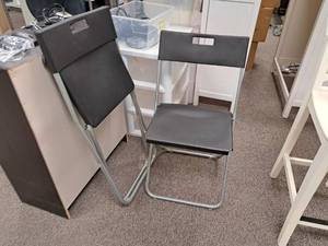 lot 155 image: Lot of (2) Folding Chairs