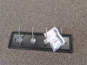 lot 182 image: Wall-Mount Coat Rack