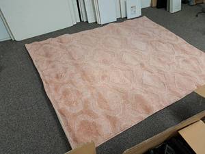 lot 252 image: Salmon Area Rug 7x5