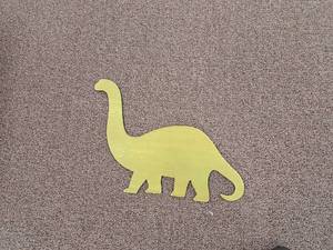 lot 283 image: Dinosaur theme Wall Dcor