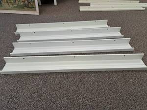 lot 259 image: Lot of (4) Ikea Mosslanda 45-14 Picture Ledges