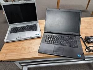 lot 60 image: Lot of (2) Dell Laptop Computers - Inspirion 6400, Vostro 1520