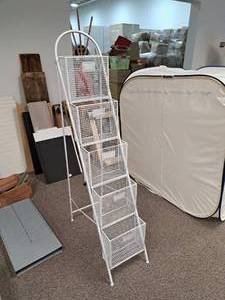 lot 749 image: Metal Document Organizer 5-tier