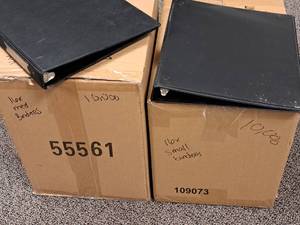 lot 757 image: Lot of (30) Large 3-Ring Binders