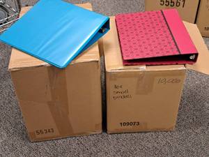 lot 758 image: Lot of (30) 3-Ring Binders