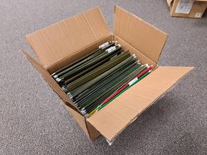 lot 764 image: Lot of  Hanging File Folders and Sleeves