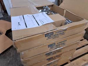 lot 771 image: Lot of (32) Uline H-2080 Wire Carton Stands