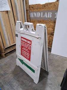 lot 788 image: A-Frame Display Stand