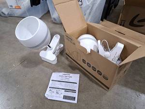 lot 811 image: Lot of (2) Annaite ACL01-Q  4.2W LED Clip Lights (in box)