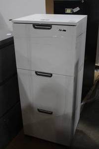 lot 428 image: Combination Lock File Cabinet 3-drawer