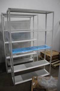 lot 435 image: Metal Shelving Unit 5-tier