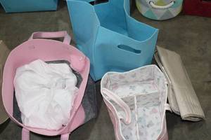 lot 544 image: Lot of (5) Baby Bags and Dividers