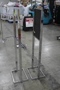 lot 388 image: Lot of (2) Advertisement Displays