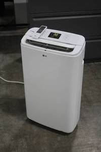 lot 361 image: LG 11,000-BTU Portable Air Conditioner with Remote Control