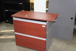 lot 356 image: Lateral File Cabinet 2-drawer