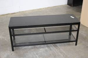 lot 337 image: Metal Display Shelf 3-tier