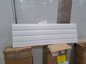 lot 474 image: Lot of (7) Plastic Slotwall Sections 38x12