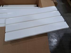 lot 477B image: Lot of (35) Plastic Slotwall Sections