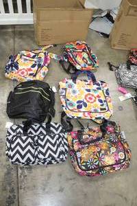 lot 587 image: Lot of (6) Assorted Diaper Bags