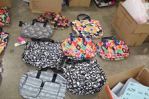lot 588 image: Lot of (8) Assorted Diaper Bags